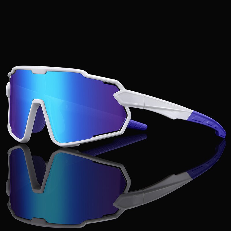 Goggles Supplier - OEM Custom Logo Black Biking Polarized Shades