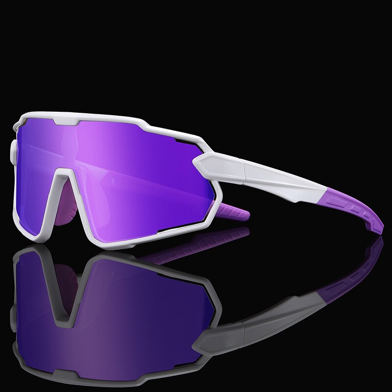 Goggles Supplier - OEM Custom Logo Black Biking Polarized Shades