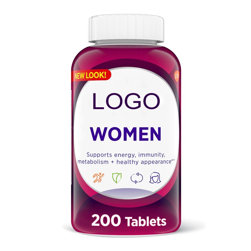 Women Capsules Factory - Bulk OEM Multimineral Rich B C E Boost Metabolism