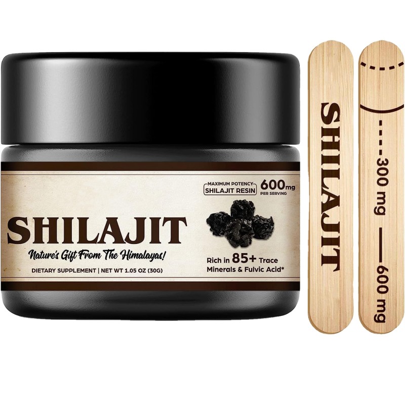 Shilajit Supplement Supplier - OEM Pure Himalayan 50g Heart Health Immune