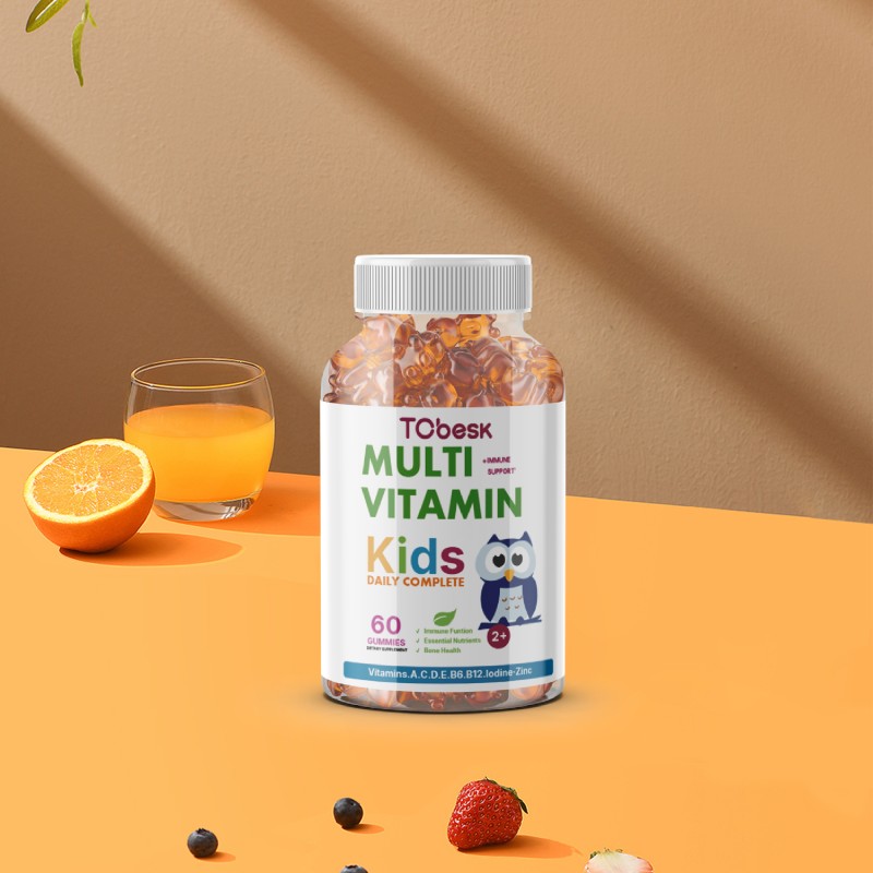 Kids Gummies Factory - OEM Multivitamin Foster Brains Aid Focus Dietary