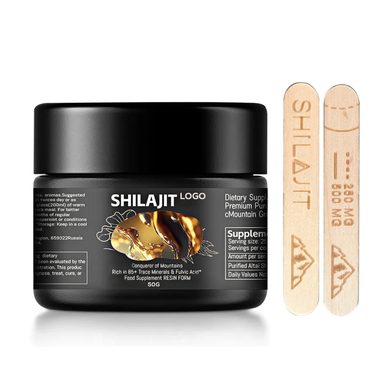 Shilajit Resin Factory - OEM 30g Himalayan Nutritional Energy Immune Support