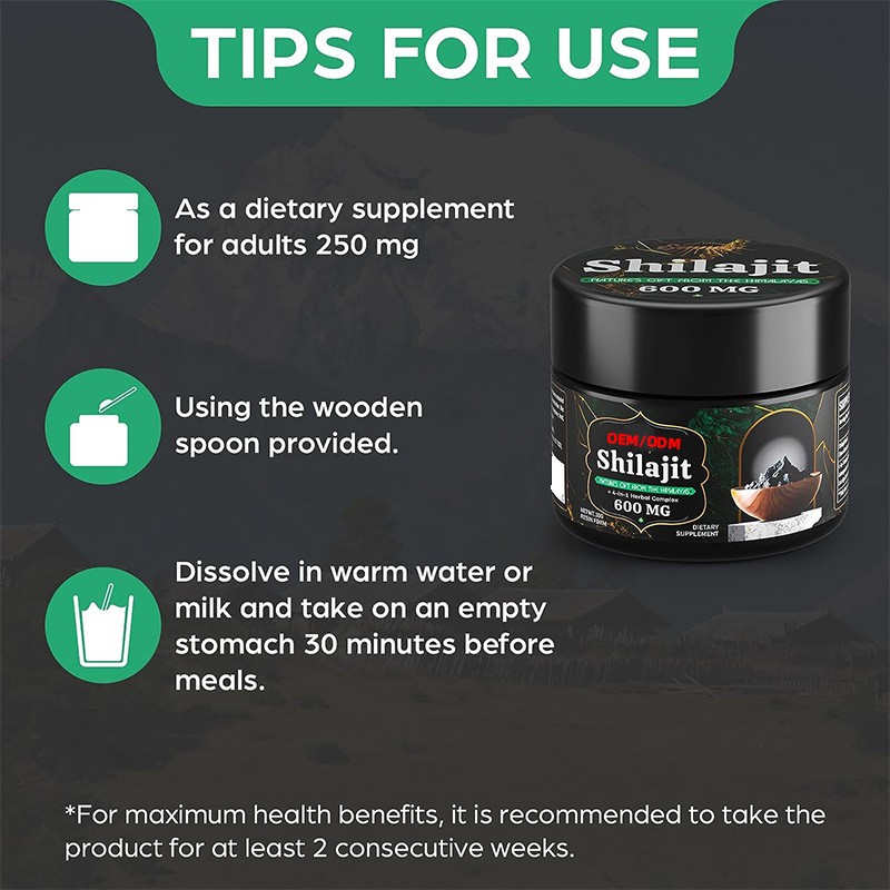 Custom Resin Manufacturer - Bulk OEM Himalayan 50g Heart Health Immune