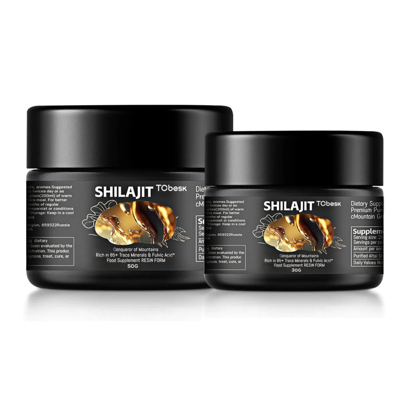 Shilajit Supplement Supplier - OEM Pure Himalayan 50g Heart Health Immune