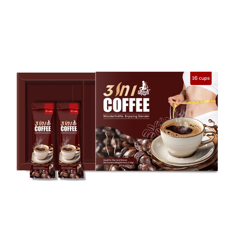 Health Coffee Factory - OEM 3-in-1 Instant Coffee Colon Detox Support