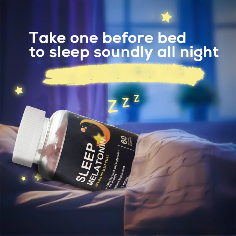 Sleep Gummies Factory - OEM Brand Customized Valerian Infused Good Sleep