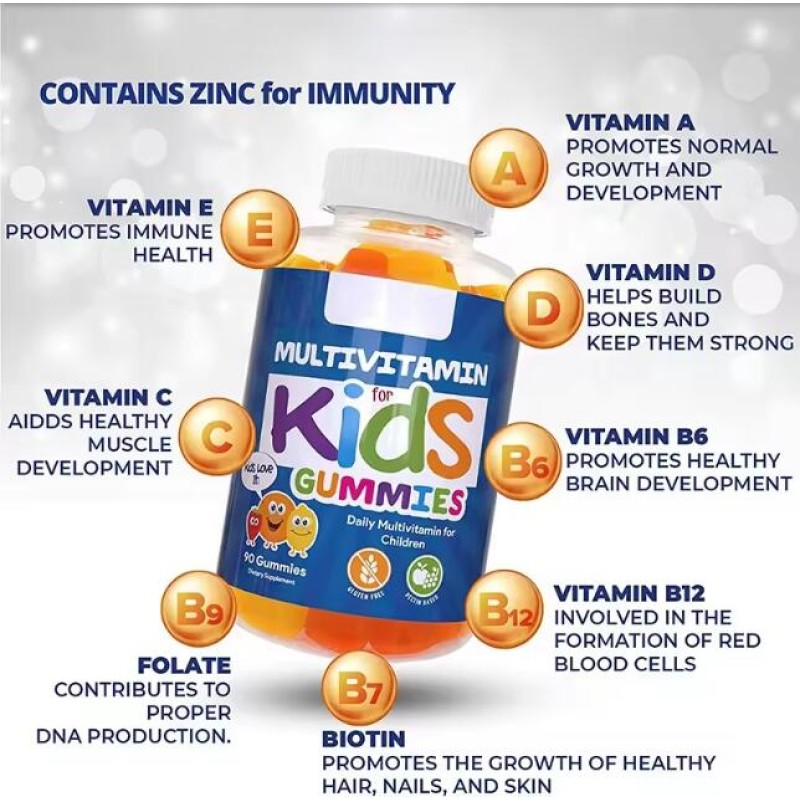 Vitamin D3 Gummies Manufacturer - OEM High Efficiency Calcium Immune Enhancement