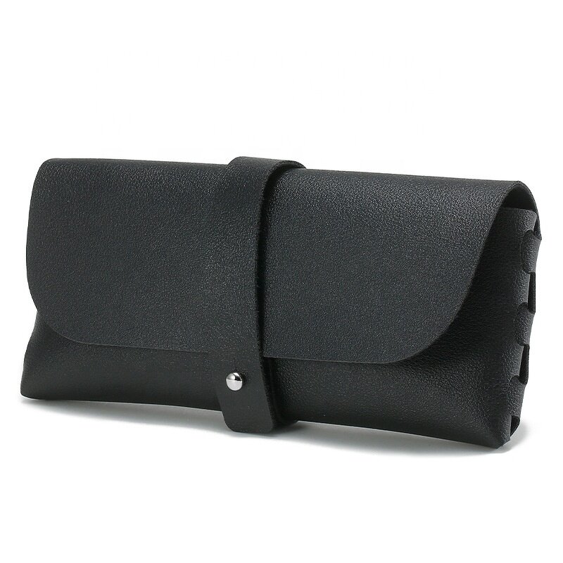 Leather Sunglasses Case Manufacturer - Fashion Soft Portable Glasses Case Bag Custom Logo