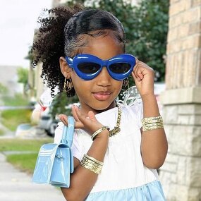 Children Shades Supplier - Wholesale Hot Fashion Cute Vintage Funny Thick Lip Kids