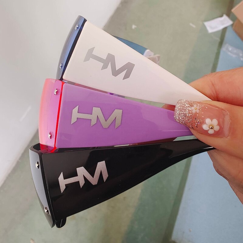 Custom Sunglasses Logo Factory - Private Label Logo Color Gold Silver Black White