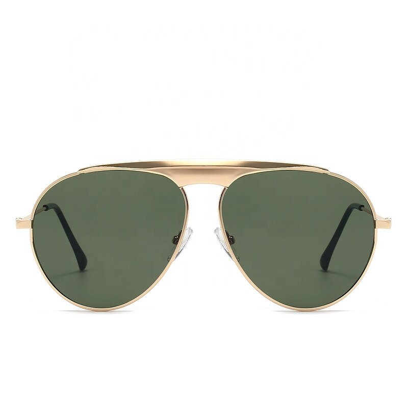Pilot Sunglasses Supplier - New Arrivals Punk Retro Metal Round Shades for Women and Men