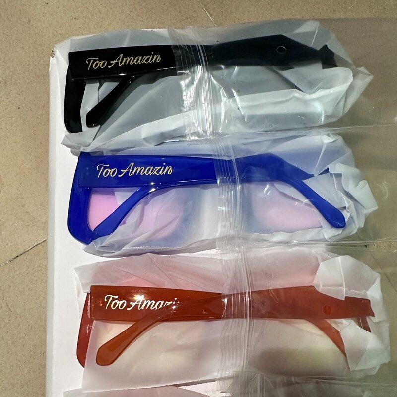 Custom Sunglasses Logo Factory - Private Label Logo Color Gold Silver Black White