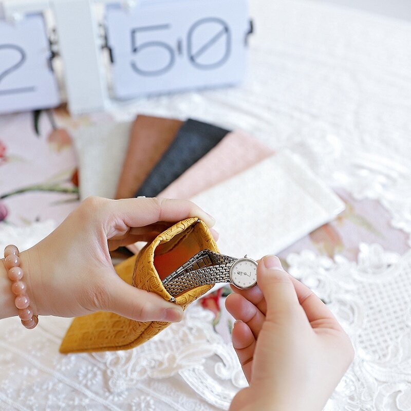 Leather Glasses Pouch Supplier - Wholesale High Quality Woven Custom Logo Glasses Bag 2025