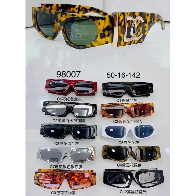 Cat Eye Sunglasses for Women Factory - Top Fashion Men Vintage Wide Leg Small Frame