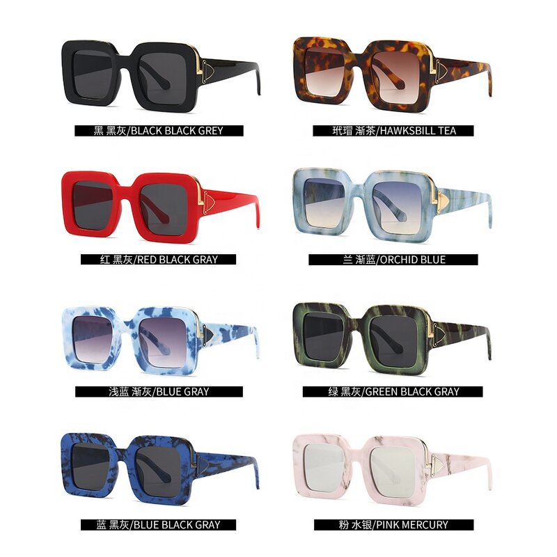 Acetate Square Sunglasses Manufacturer - Newest Fashion Luxury Oversized for Men and Women