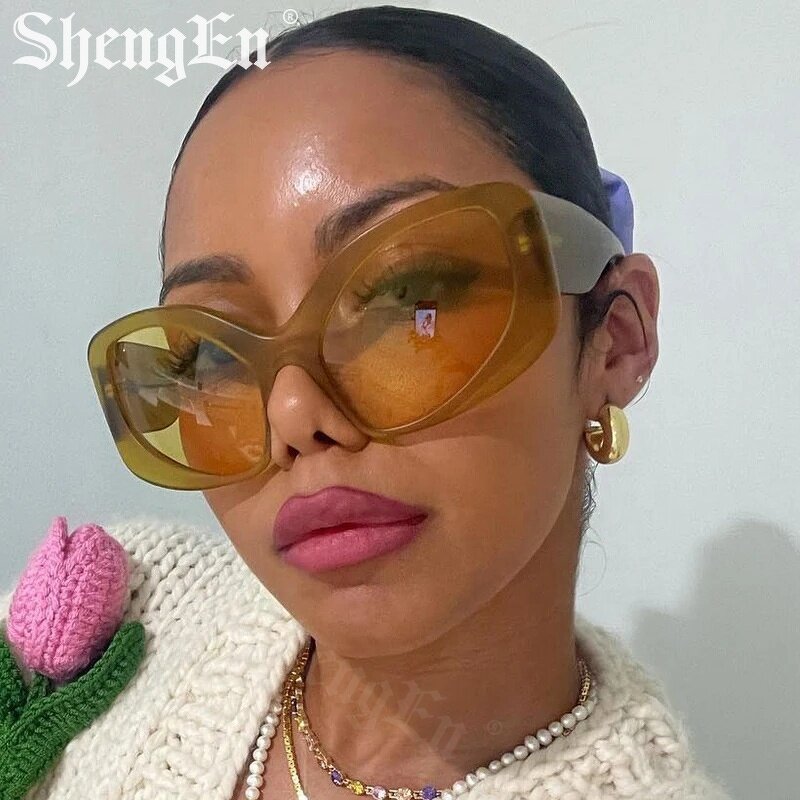 Colorful Cat Eye Sunglasses Supplier - Wide Leg Plastic for Women and Men Vintage Frames