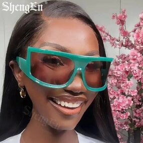 Plastic Square Sunglasses Manufacturer - Latest Oversized for Women and Men Fashion Rectangle