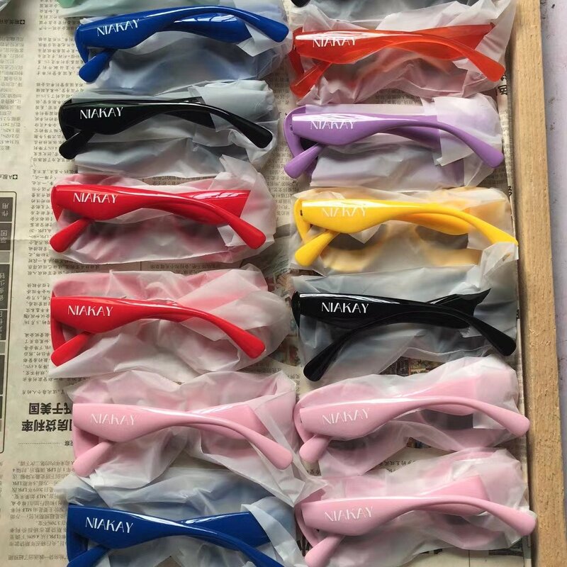 Custom Sunglasses Logo Factory - Private Label Logo Color Gold Silver Black White