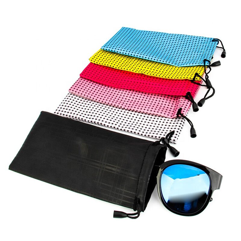 Sunglasses Bags Manufacturer - Waterproof Drawstring Pouch Eyeglasses Pocket Custom Logo