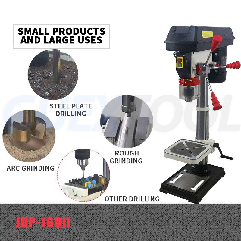Bench Drill Manufacturer - 750W Multifunctional Precision 12 Speed Adjustable Drilling Milling