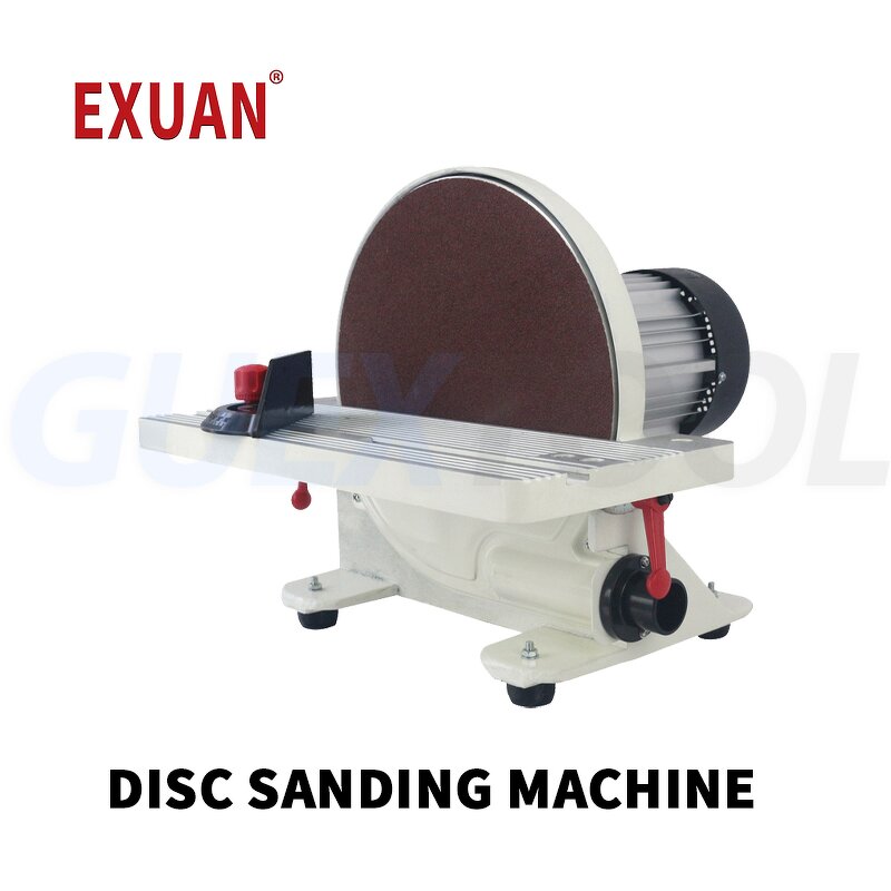 Disc Polishing Machine Manufacturer - 12 Inch Desktop Metal with Sandpaper 750W 0-45 Angle