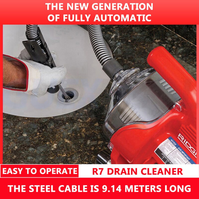 Pipeline Dredging Machine Manufacturer - Electric 220V 120W for Kitchen Toilet 20-50MM Pipe