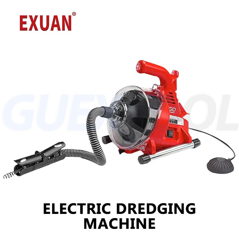 Pipeline Dredging Machine Manufacturer - Electric 220V 120W for Kitchen Toilet 20-50MM Pipe