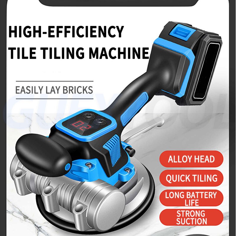Tile Laying Machine Factory - High-power Floor Tile Vibrator Wireless Wall Tile Tool