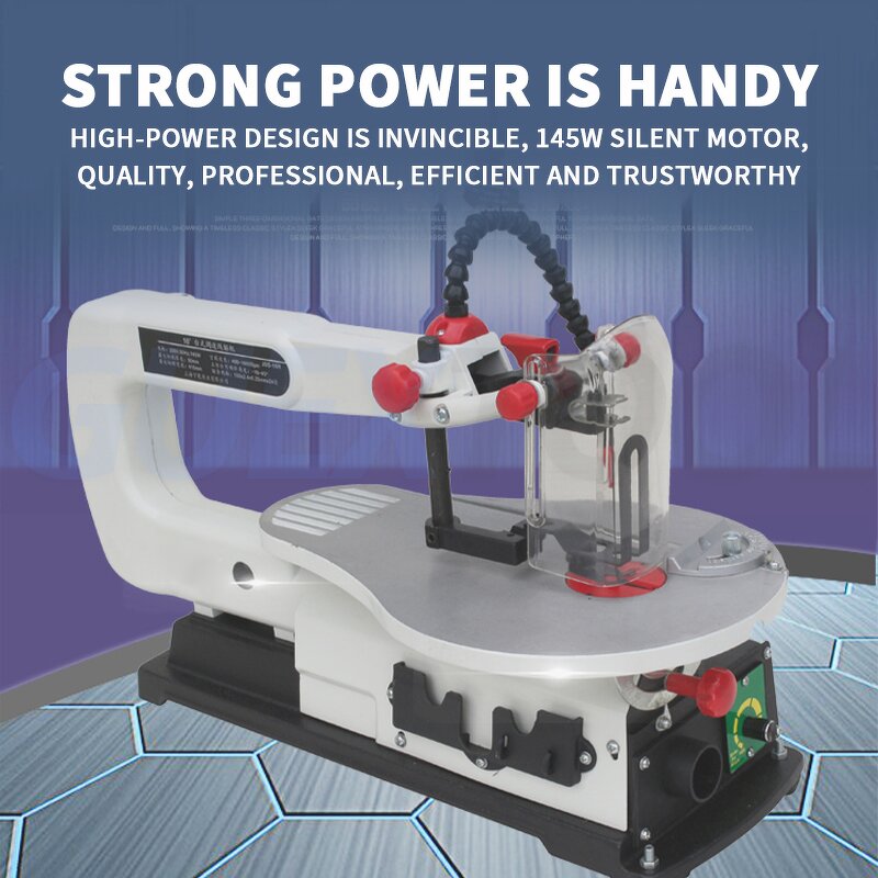 Band Saw Supplier - Woodworking Electric Curve Jig Saw Flower Cutting 220V 145W