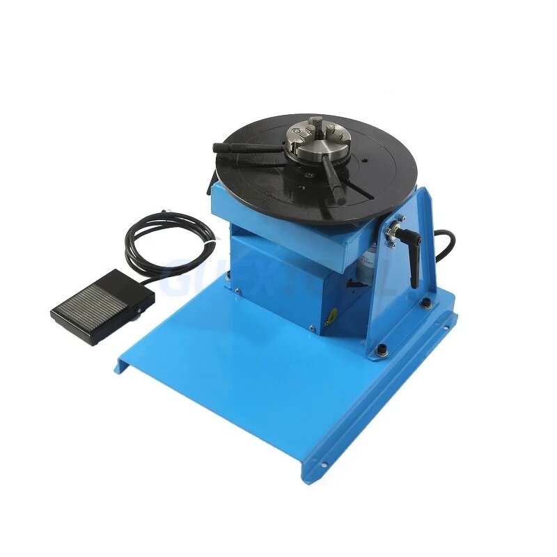 Welding Positioner Supplier - 10kg Small Combined Automatic Turntable Roller Frame
