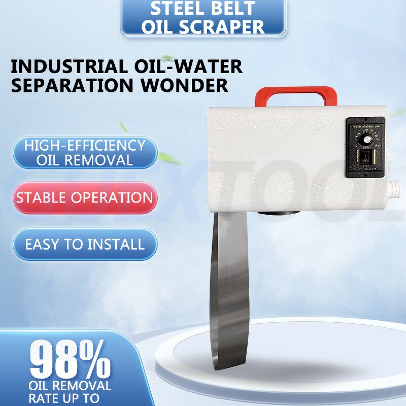 Oil Skimmer Machine Factory - Steel Belt Oil Scraper Industrial Oil-water Separator