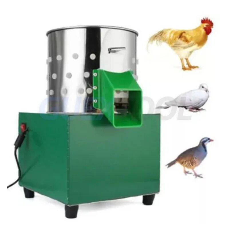 Chicken Plucker Supplier - Electric Automatic Defeathering 430 Stainless Steel Duck