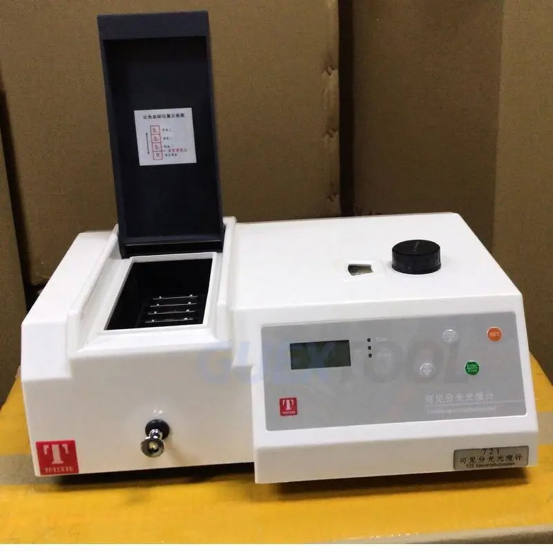 UV Spectrophotometer Manufacturer - 721 Visible Wavelength 325-1050nm Precision Analyzer