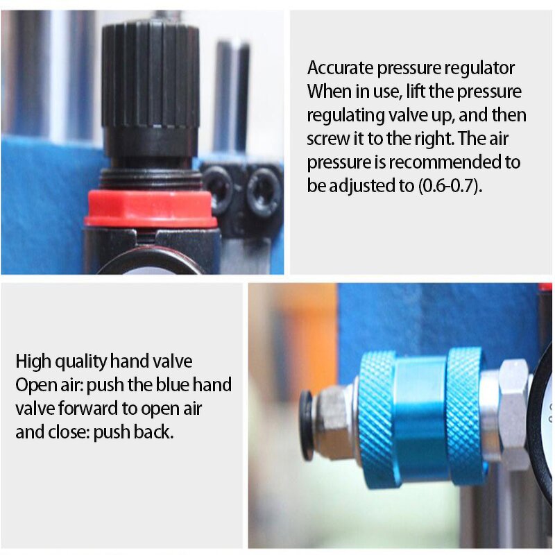Pneumatic Punch Press Factory - Iron Sheet Metal Chassis Belt Hole Punch Single Column 220V