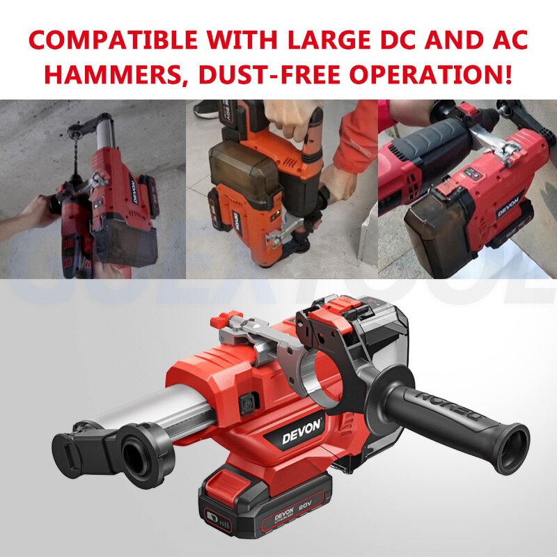 Drilling Dust Collector Supplier - Electric Hammer Vacuum Cleaner Wall Drilling Suction