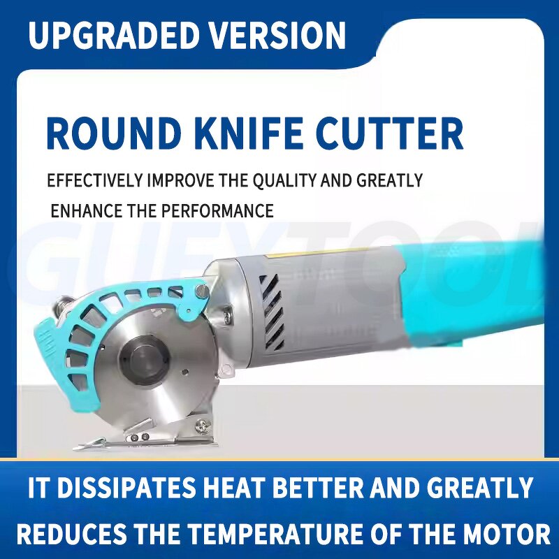 Electric Scissors Supplier - Handheld Round Knife Fabric Cutting Automatic Sharpening