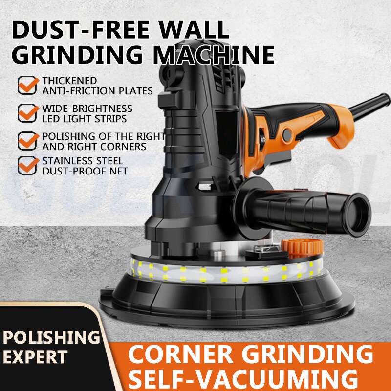 Dust-free Wall Polisher Manufacturer - Electric 850W Putty Sandpaper Dry Polishing