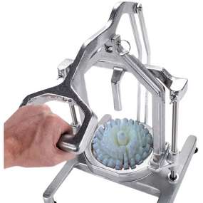 Onion Cutting Machine Supplier - Manual 24 Equal Parts Commercial Onion Scallion Slicer