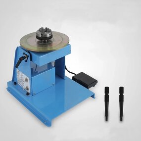 Welding Positioner Supplier - 10kg Small Combined Automatic Turntable Roller Frame