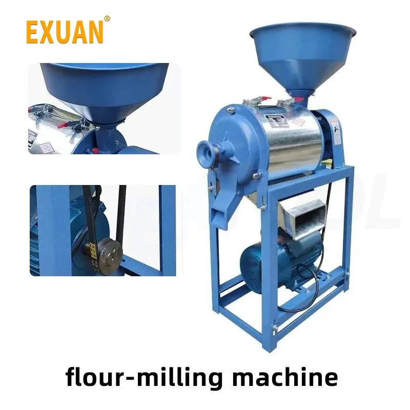 Flour Grinder Supplier - Automatic Small Milling Machine Ultrafine Multi-grain