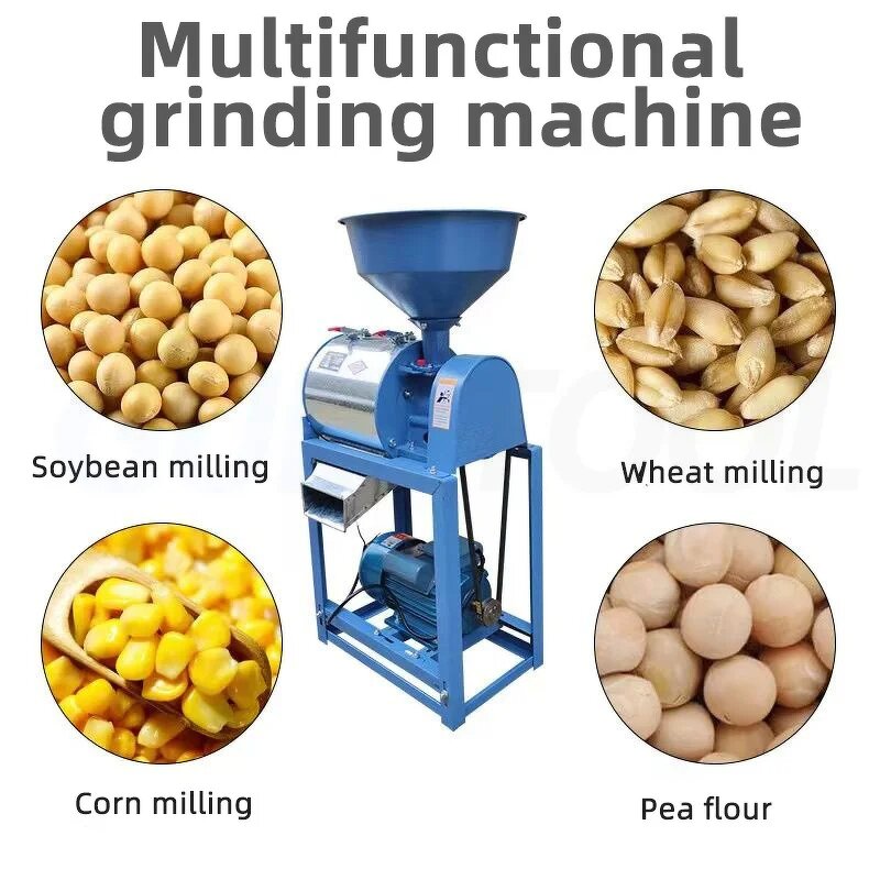 Flour Grinder Supplier - Automatic Small Milling Machine Ultrafine Multi-grain