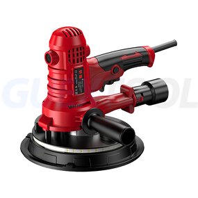 Wall Polishing Machine Supplier - Short Handle Electric Dust-free Dry Polisher 1550W Dual Light