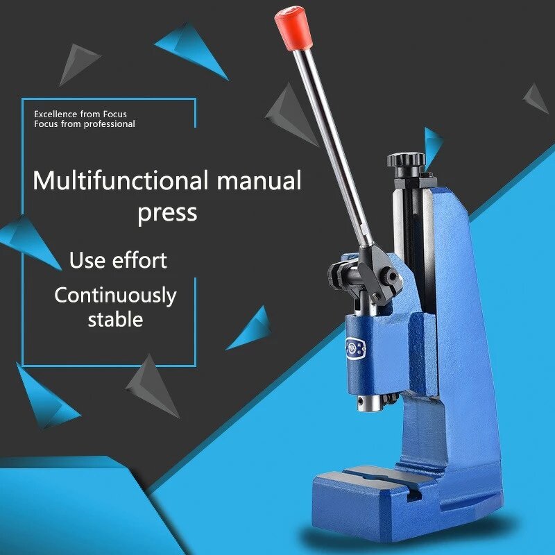 Manual Press Factory - Industrial Precision Hand Pressing Small Punch Hydraulic Pressing