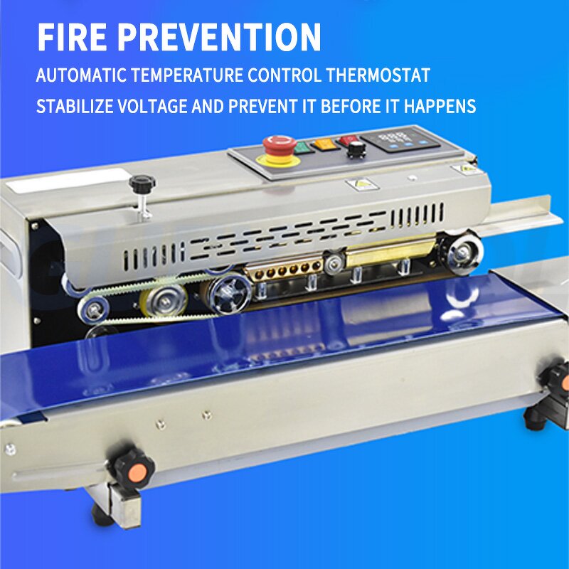 Film Sealing Machine Manufacturer - Commercial Fully Automatic for Bags Printing Date