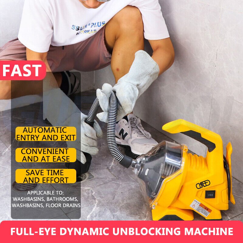 Household Dredging Machine Supplier - Fully Automatic Electric 100W 220V 9m Shaft IP44