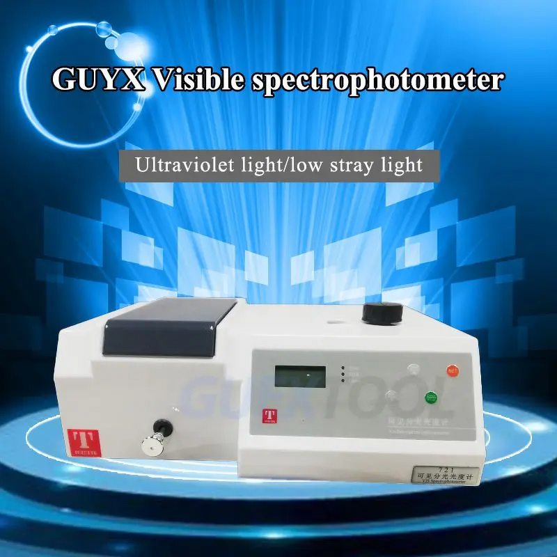 UV Spectrophotometer Manufacturer - 721 Visible Wavelength 325-1050nm Precision Analyzer