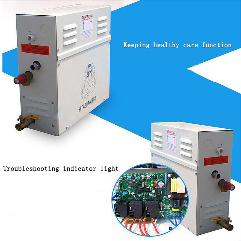 Sauna Steam Engine Manufacturer - 3KW Commercial Electric Digital Steam Generator Wet