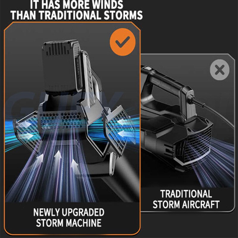 Electric Blower Manufacturer - Portable Industrial Grade High Power Wireless Dust Collector