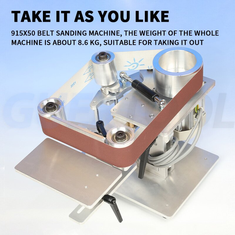 Sand Belt Polishing Machine Manufacturer - Variable Speed Belt Sanding Optical Grinding