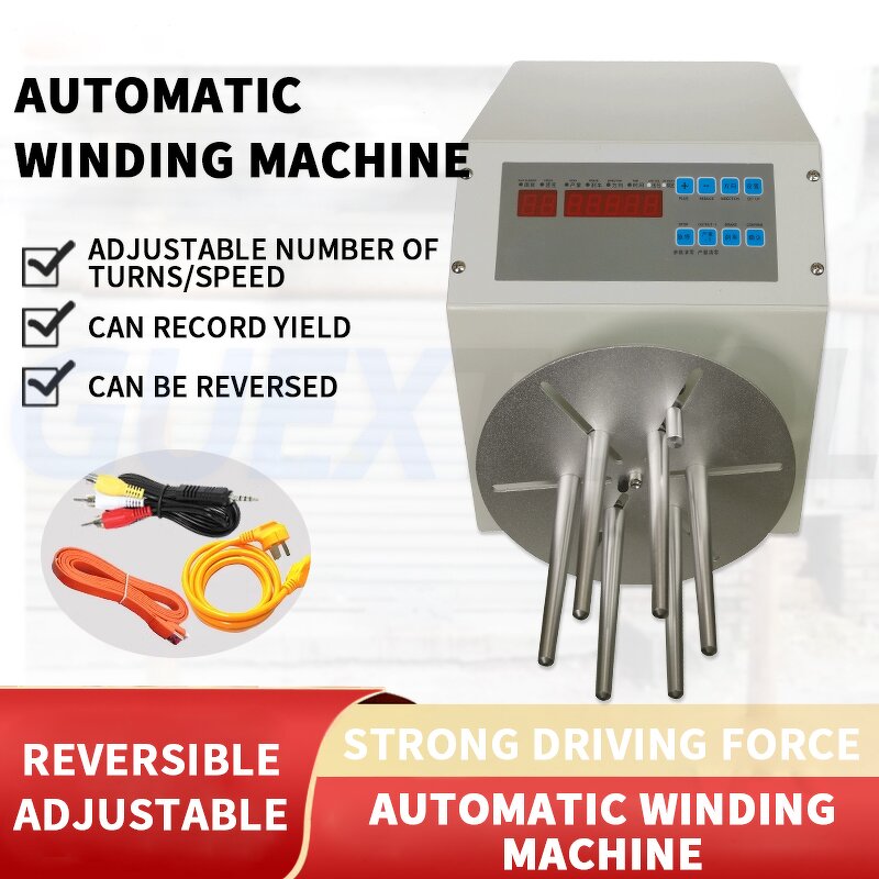 Winding Machine Manufacturer - Automatic for Data Power Network Cables Coiling Counting